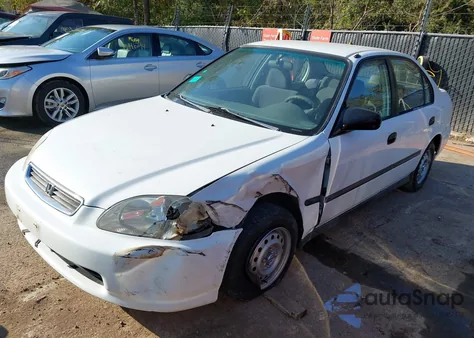 1996 Honda Civic Dx z USA, uszkodzony, nr VIN 2HGEJ6625TH536006